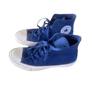 Cobalt Blue Chuck Taylor High Top Converse Men's 6 or Women's 8